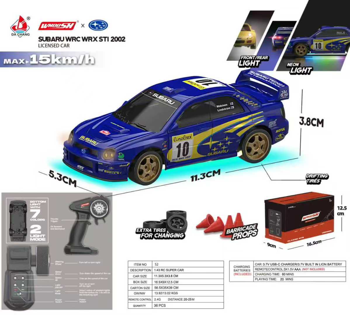 Rc Hobby Desk - Nieuwe QNM Mini RC Drift Auto