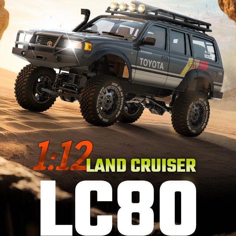 Rc Hobby Grade Car - Toyota Geautoriseerde LC80 RC Crawler Auto