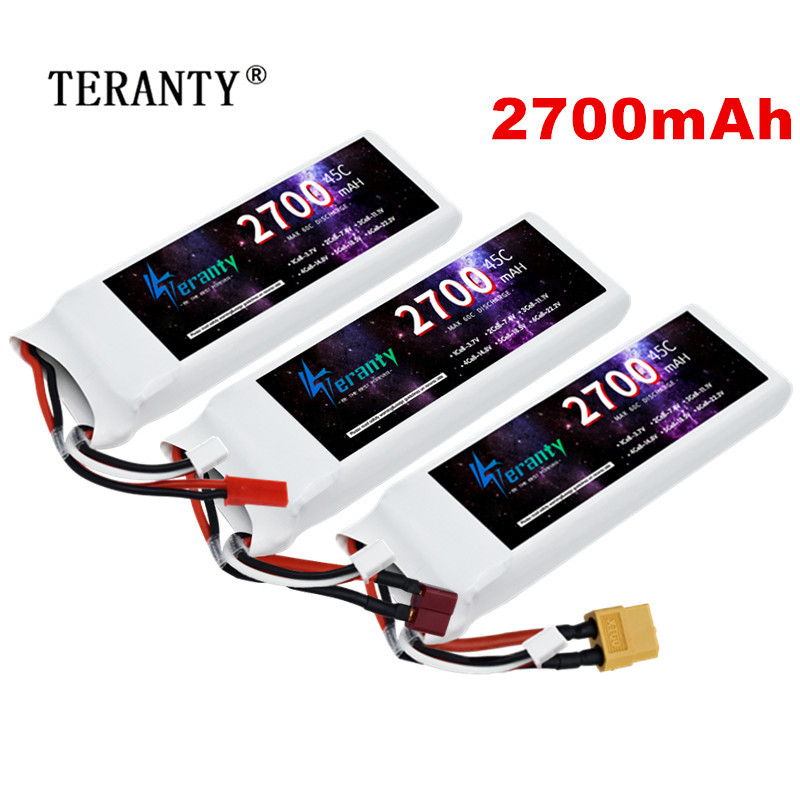 Rc Hobby Grade Car - 1/3 Stuks 2S 7.4V Lipo Batterij