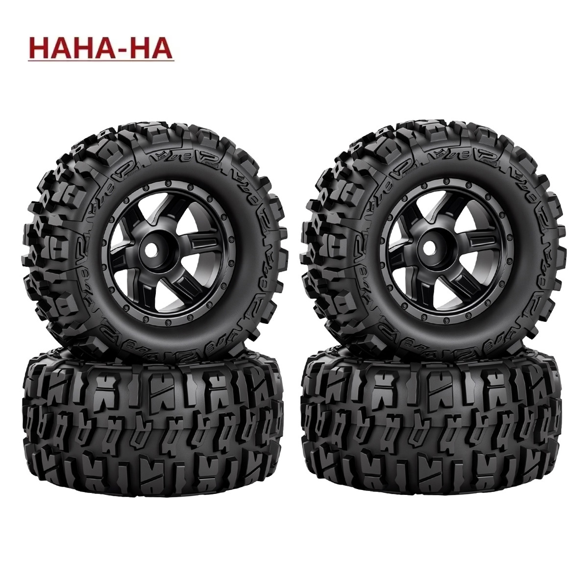 Rc Hobby Trucks - 4 stuks 87mm rubberen banden wielen