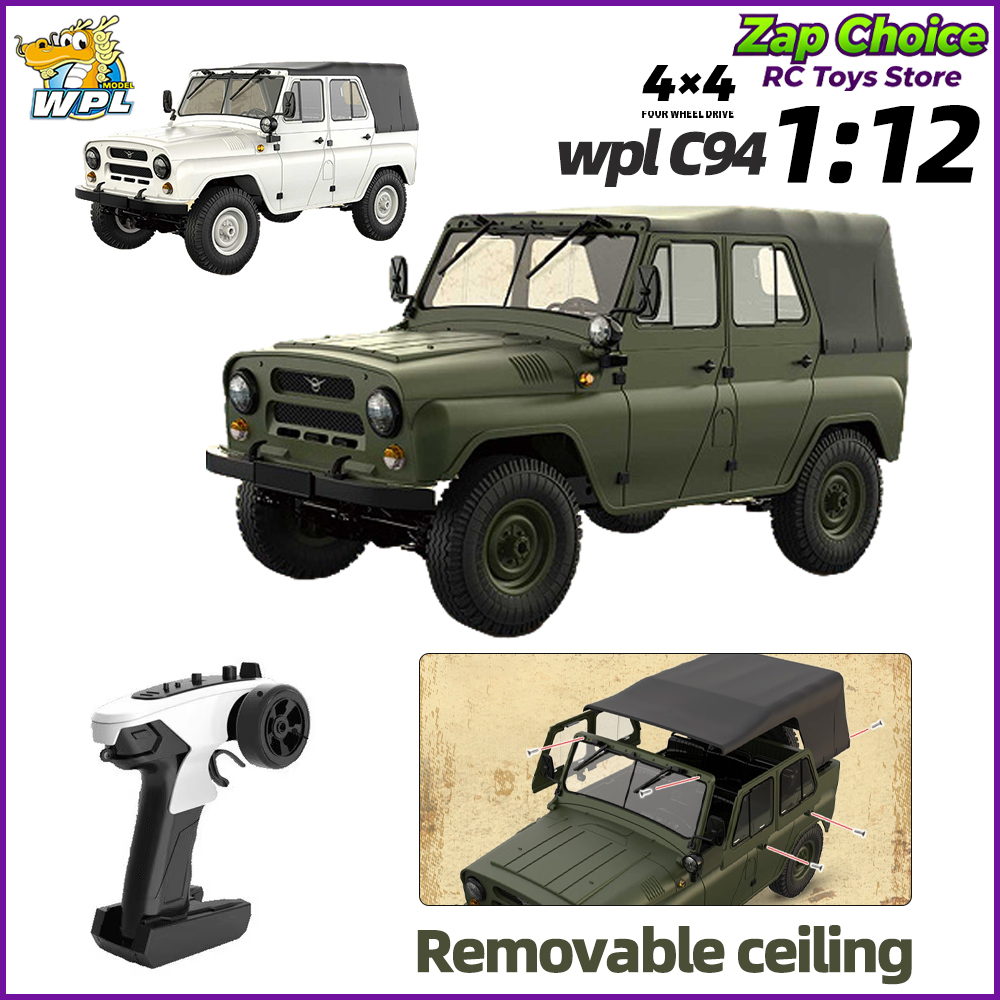 Rc Hobby Grade Car - WPL C94 1/12 Schaal 4WD Elektrische