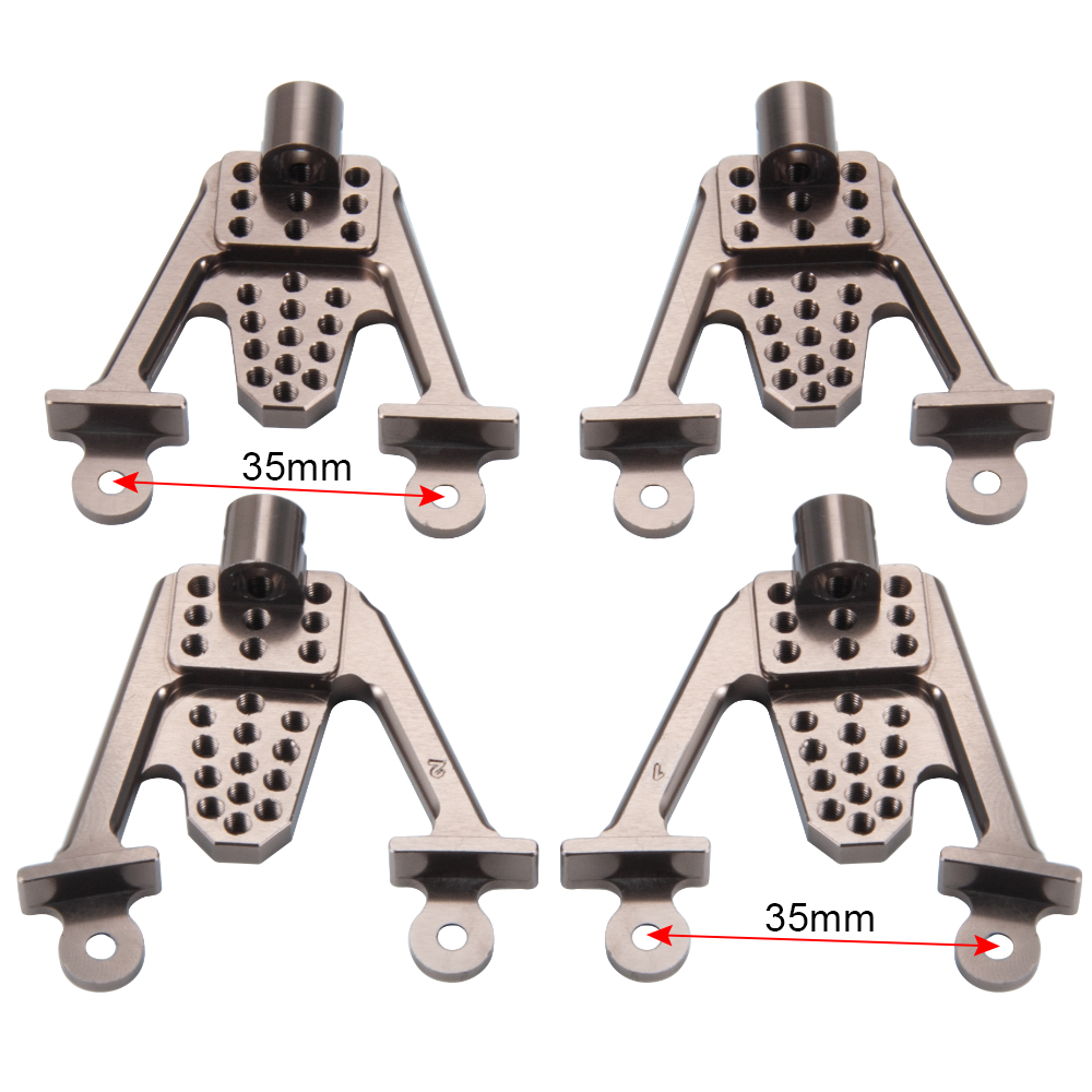 AXSPEED 4 stks Aluminium Achte - Rc Hobby Warehouse recensie en prijs