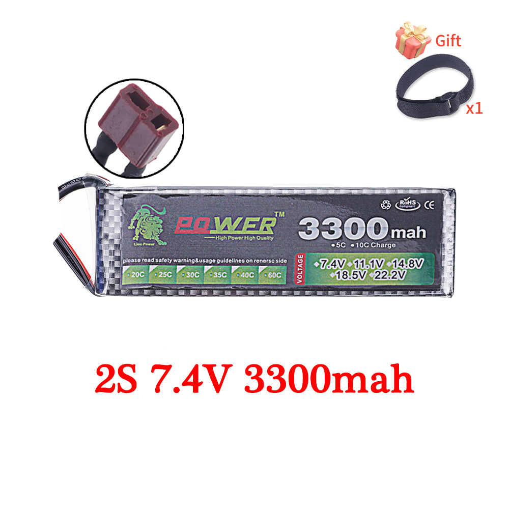 60C Lipo Batterij 3300mAh 7.4V - Lipo Battery 4S recensie en prijs