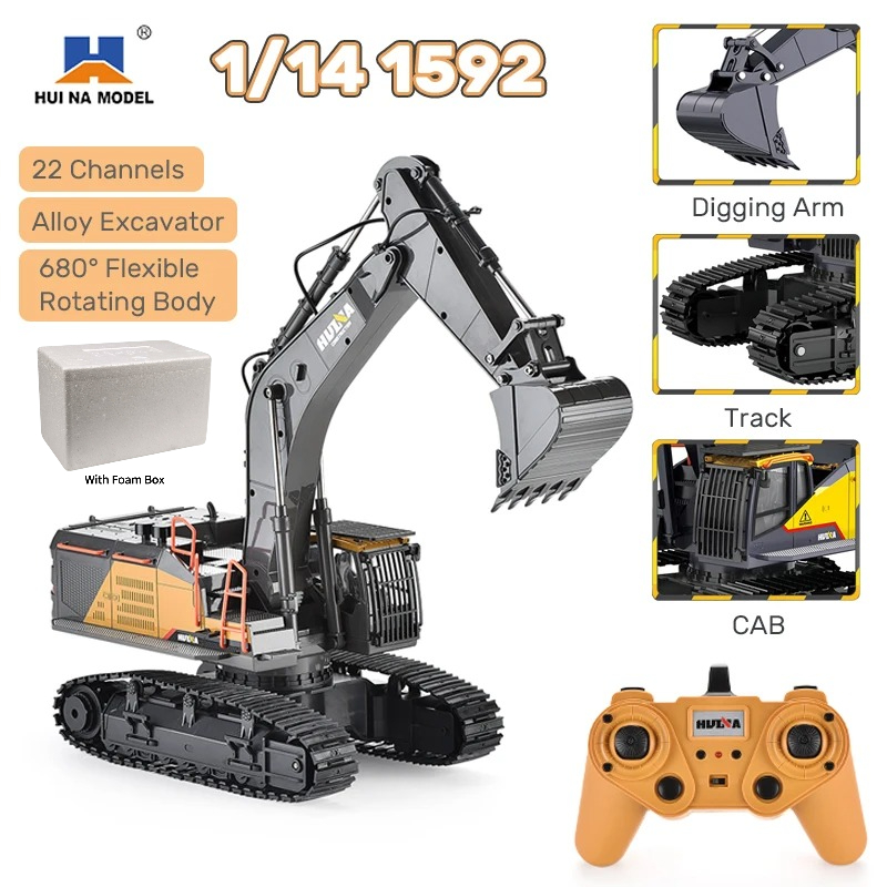 HUINA 1592 1/14 Schaal 22 Kana - Rc Hobby Grade Truck recensie en prijs