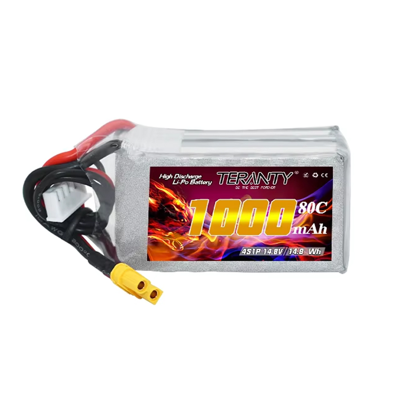 TERANTY 4S 1000mAh 14.8V 80C/1 - Lipo Battery 4S recensie en prijs