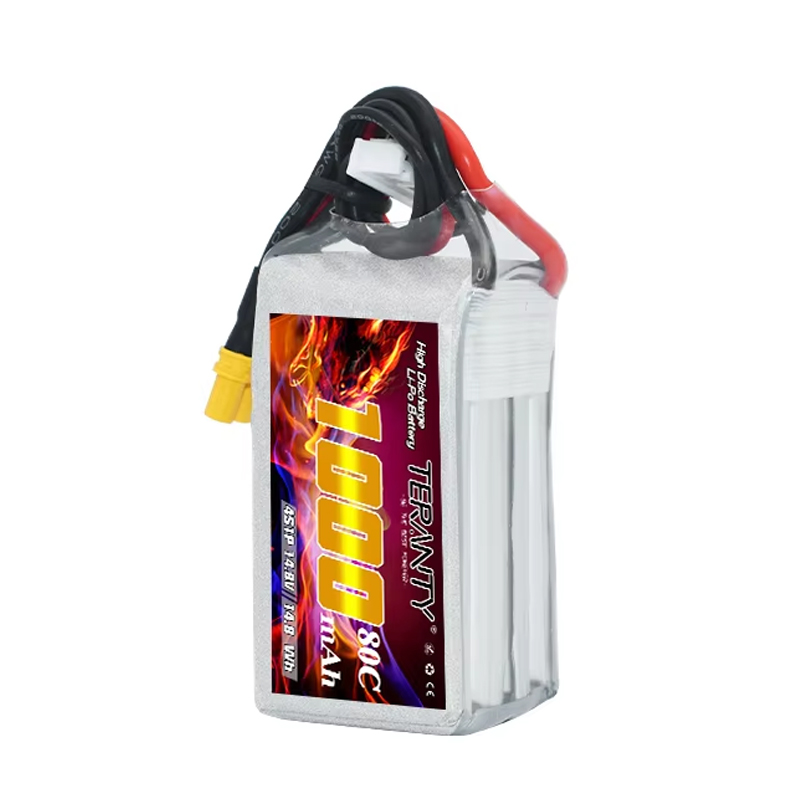 TERANTY 4S 1000mAh 14.8V 80C/1 - Lipo Battery 4S recensie en prijs