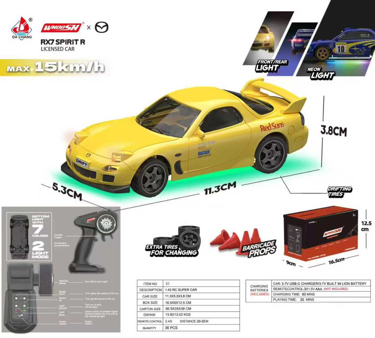 Nieuwe QNM Mini RC Drift Auto  - Rc Hobby Desk recensie en prijs