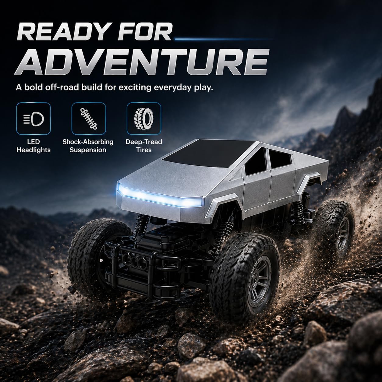 1:18 RC auto met afstandsbedie - Rc Hobby Grade Truck recensie en prijs