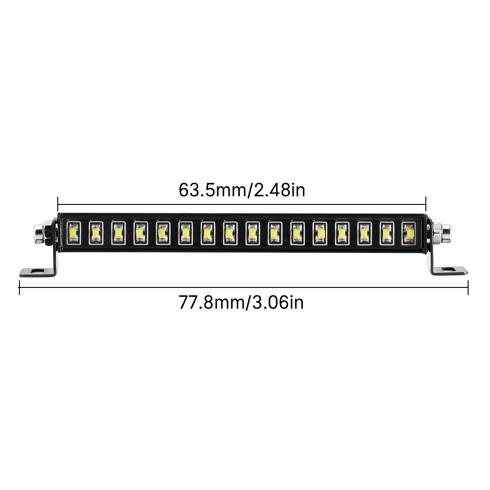 INJORA 16LED metalen daklamp v - Rc Hobby Warehouse recensie en prijs