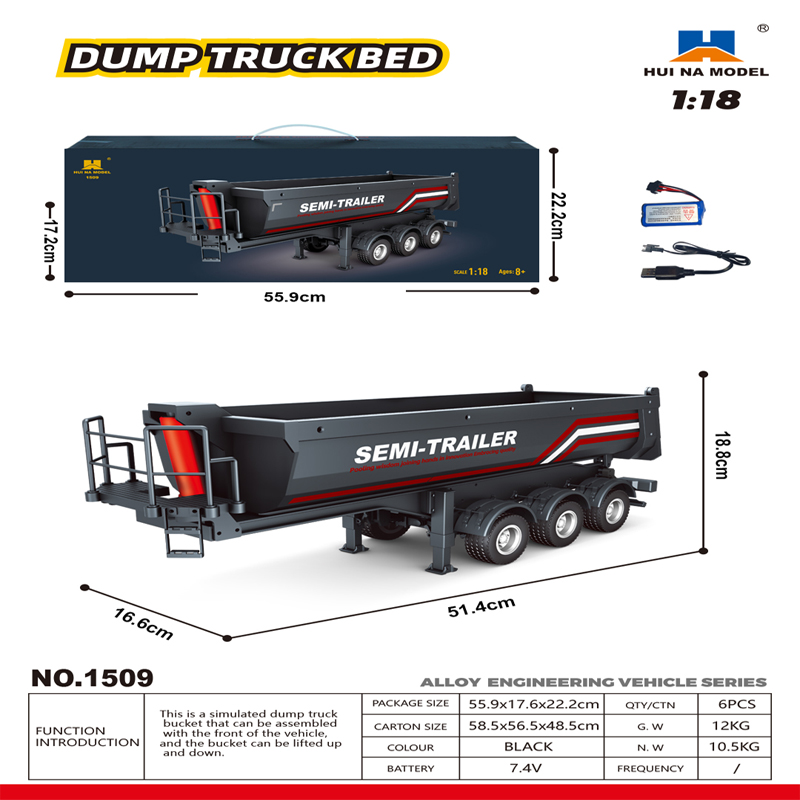 2026 Nieuwe Huina 1509 RC Truc - Rc Hobby Grade Truck recensie en prijs