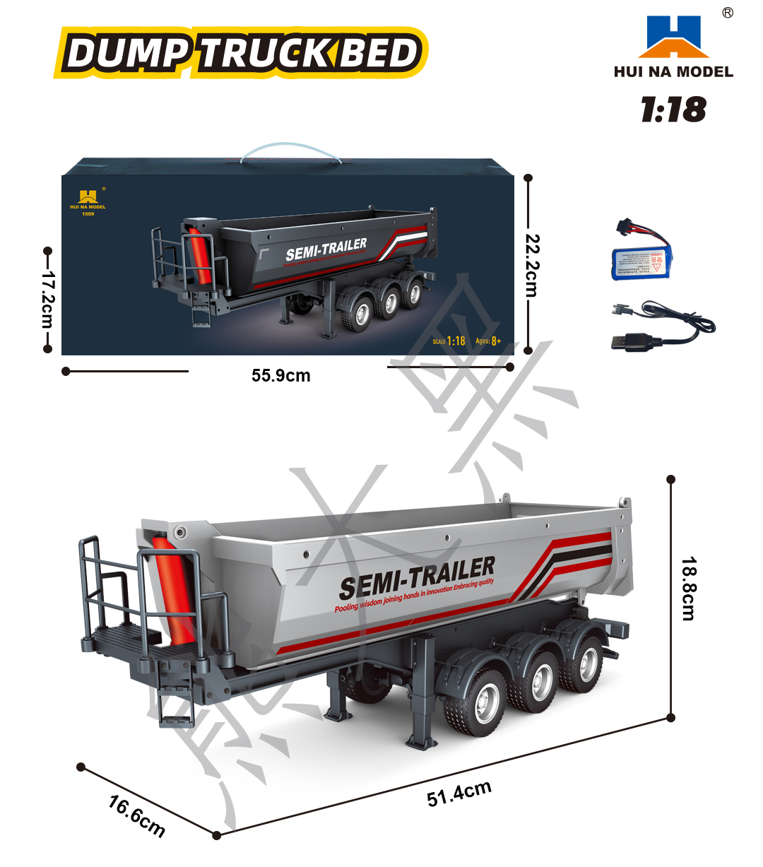 2026 Nieuwe Huina 1509 RC Truc - Rc Hobby Grade Truck recensie en prijs