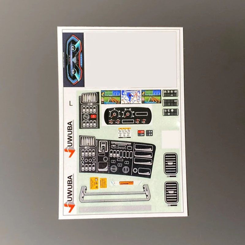 1 stuks interieurstickers voor - Rc Hobby Center recensie en prijs