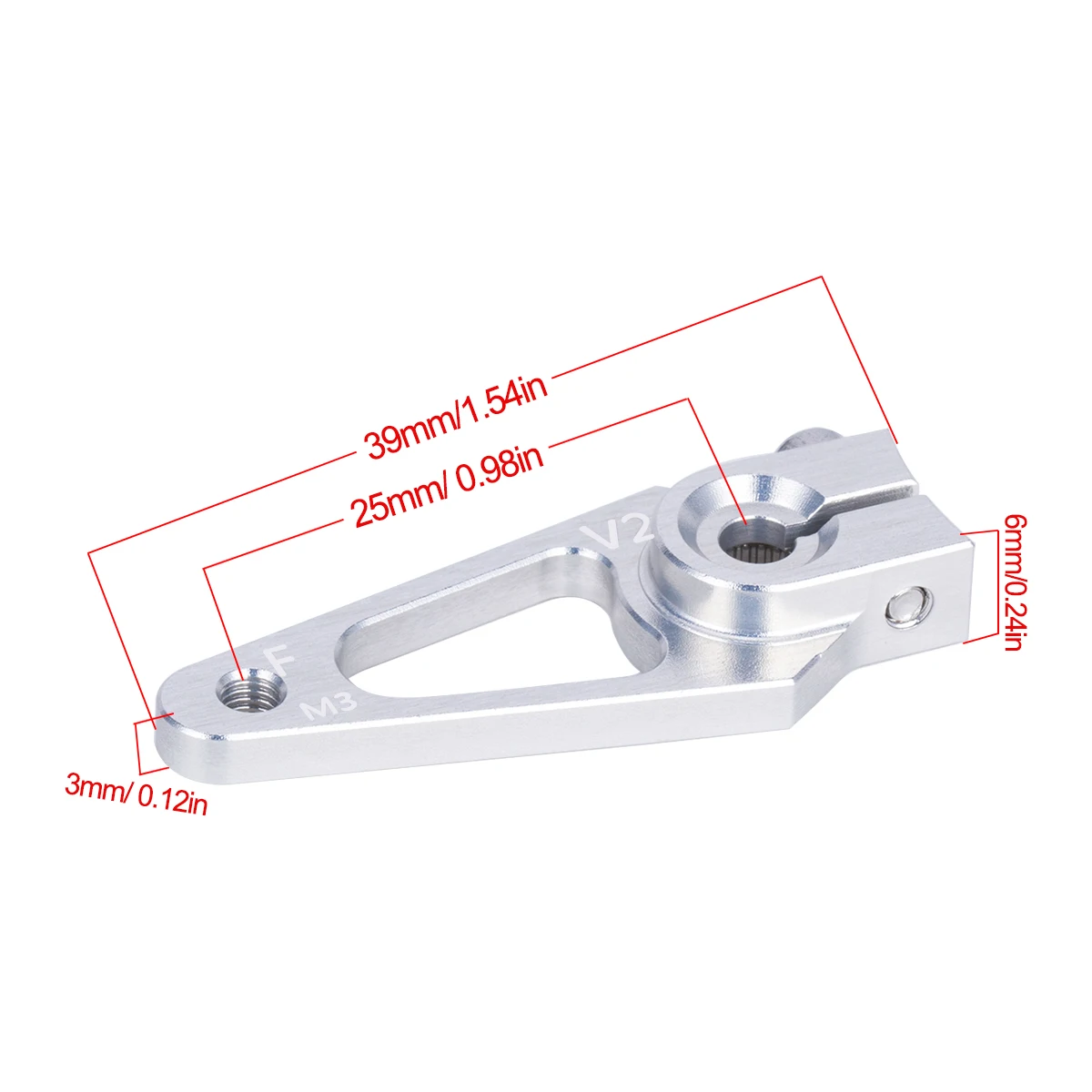 39mm M3 7075 Aluminium 25T Ser - Rc Hobby Room recensie en prijs