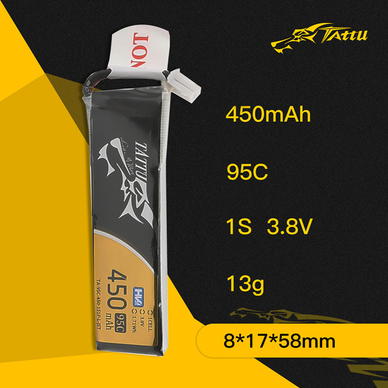3 Stuks Nieuwe Tattu 450/500/5 - Lipo Battery 4S recensie en prijs